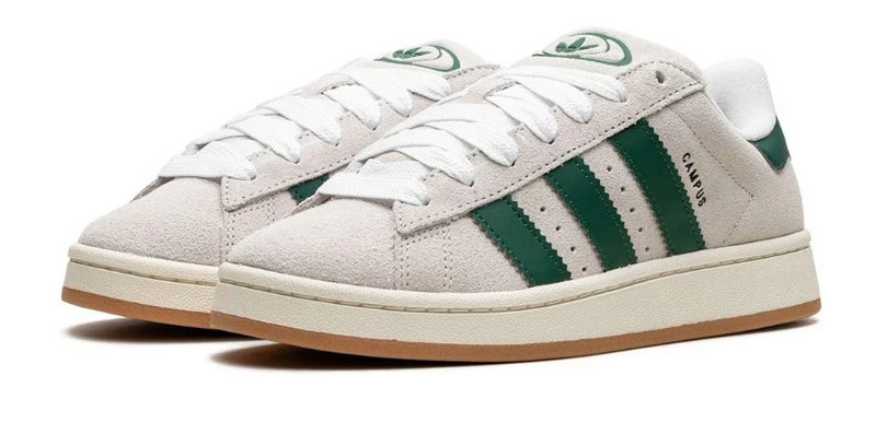 Adidas Campus 00s “Crystal White Dark Green”