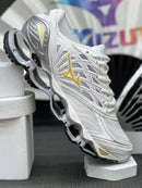 Mizuno Prophecy 8 “Branco/Dourado” (pronta entrega)