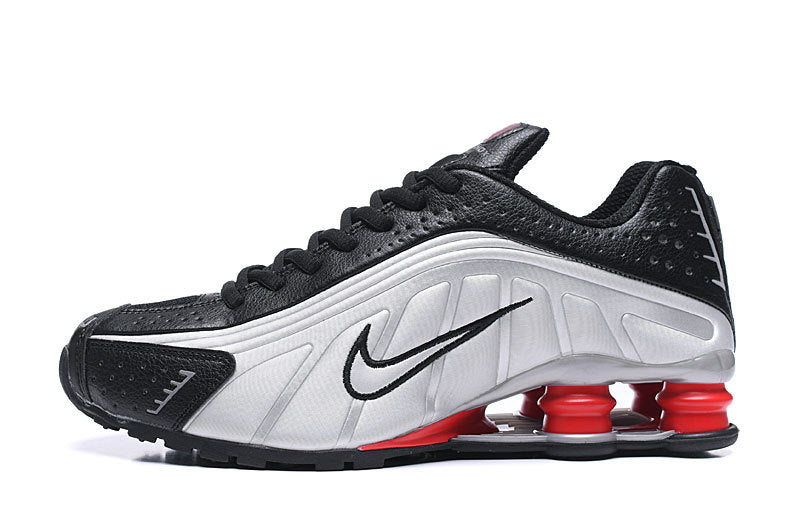 Shox R4 “Prata/Vermelho”