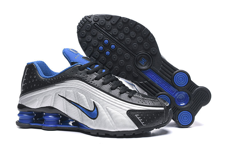 Shox R4 “Silver/Blue”