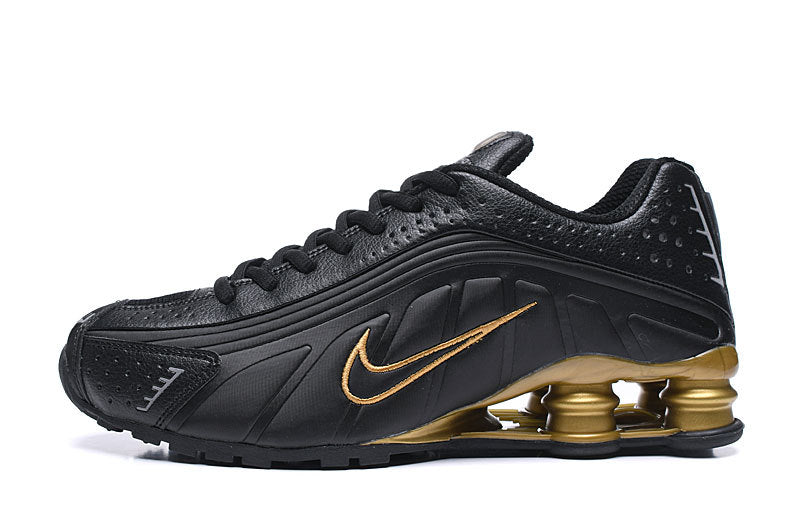 Shox R4 “Black/Gold”