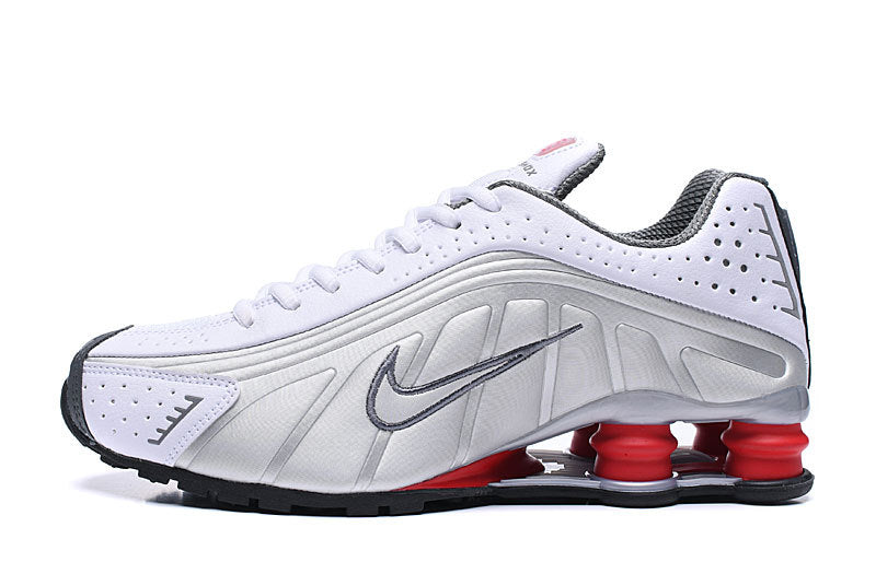 Shox R4 “Branco/Vermelho”