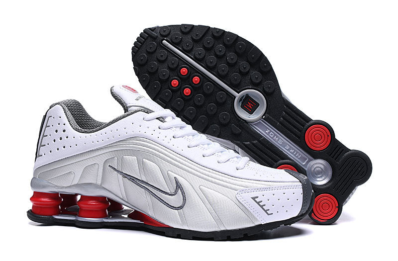 Shox R4 “Branco/Vermelho”