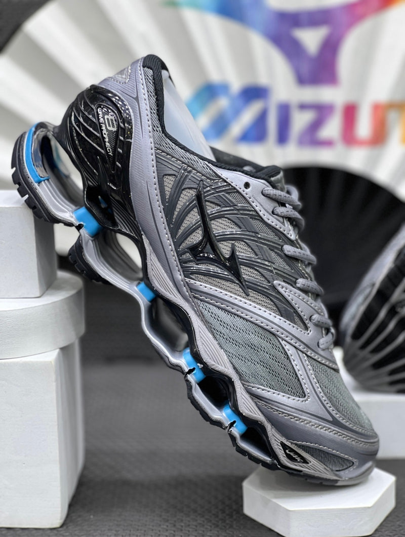 Mizuno Prophecy 8 “Cinza com turquesa”