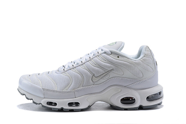 Air Max Plus TN 1 “Triple White” (Grey Sole)