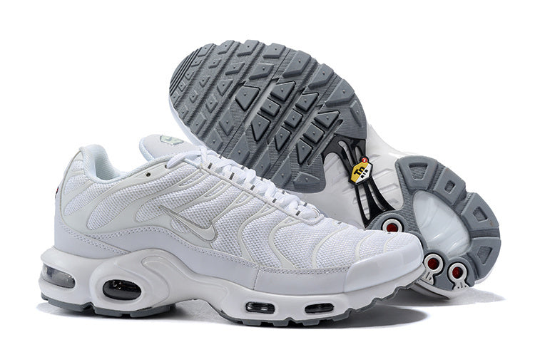 Air Max Plus TN 1 “Triple White” (Grey Sole)