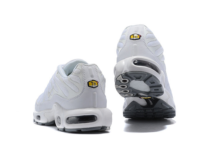 Air Max Plus TN 1 “Triple White” (Grey Sole)